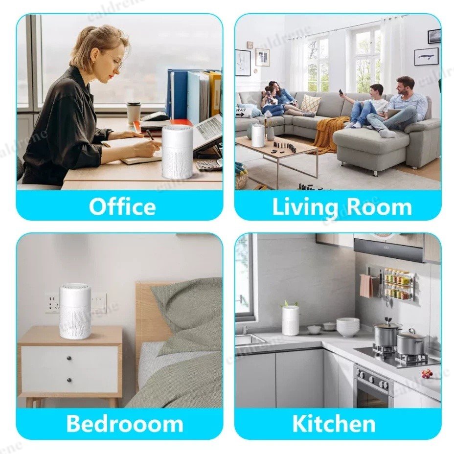 HEPA Air Purifier for Home, Smoke and Pet Odor – view 9