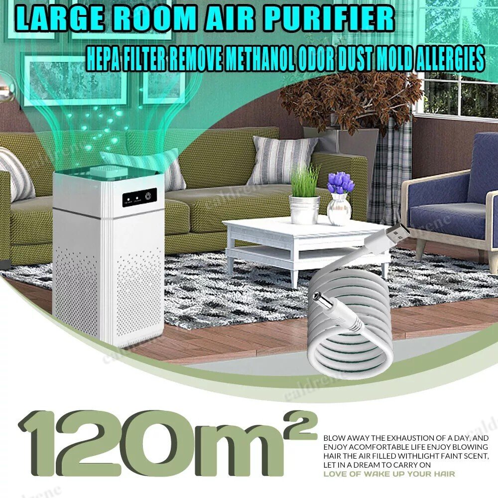 HEPA Air Purifier for Large Rooms – view 2
