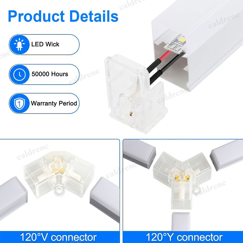 Hexagon LED Garage Ceiling Lights 6500K, 24 Pack – view 9