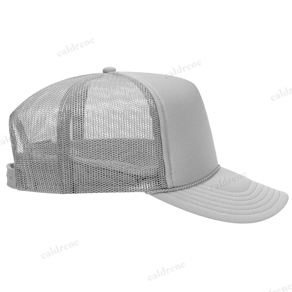 High Crown Mesh Back Trucker Cap – view 3