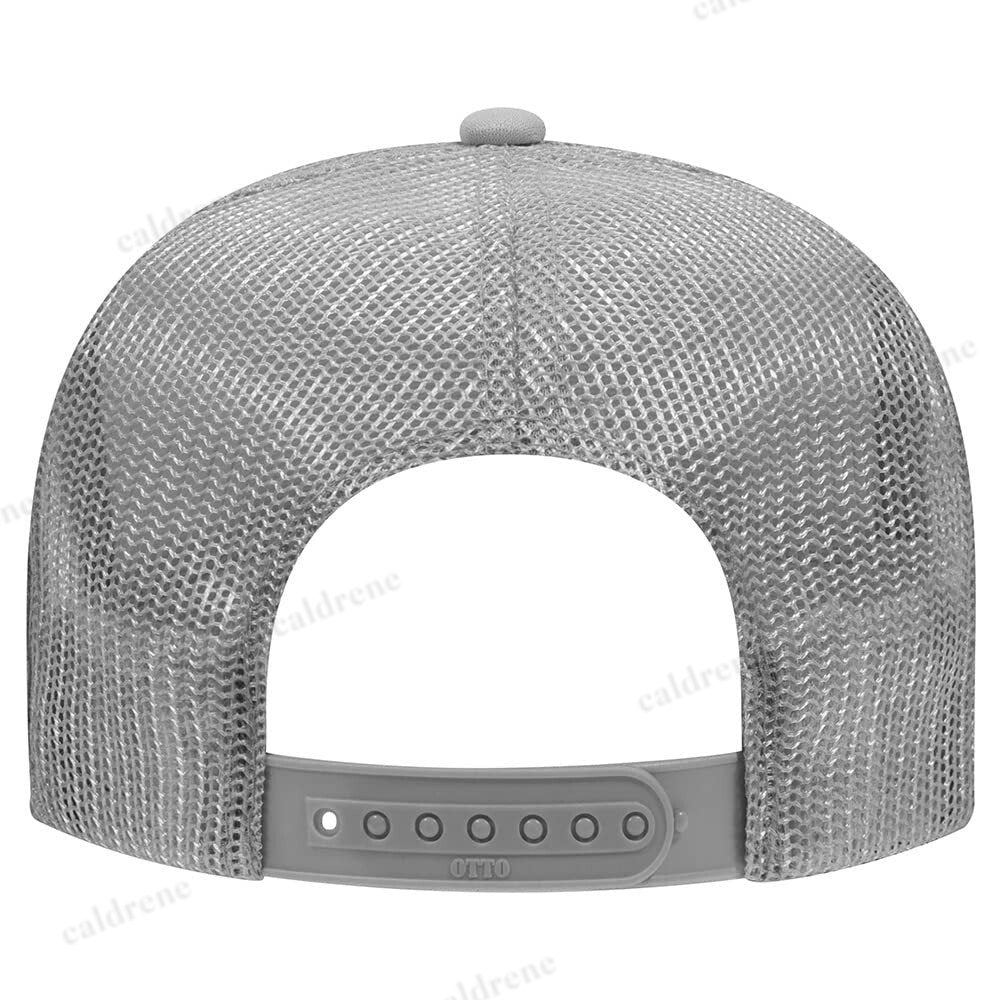 High Crown Mesh Back Trucker Cap – view 4