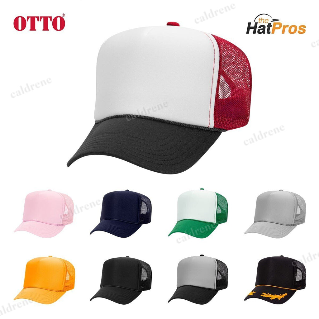 High Crown Mesh Back Trucker Cap – view 5