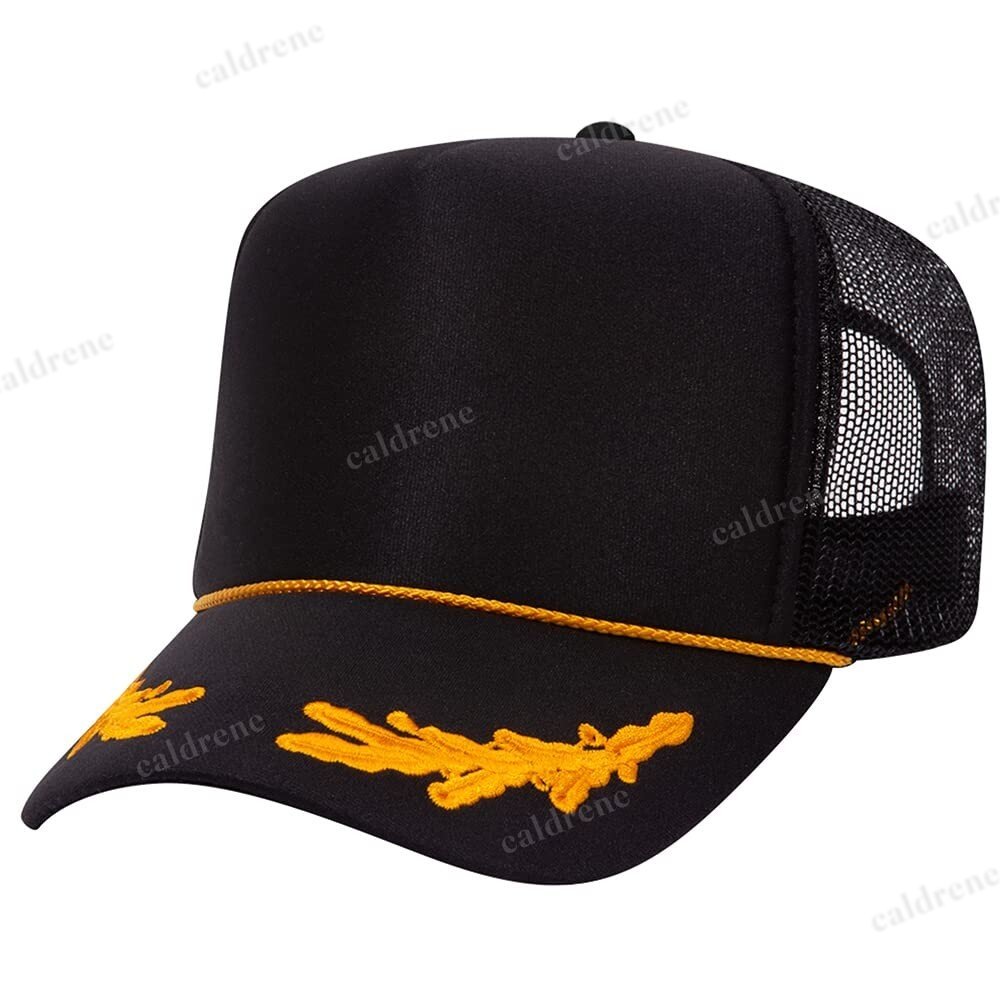 High Crown Mesh Back Trucker Cap – view 6