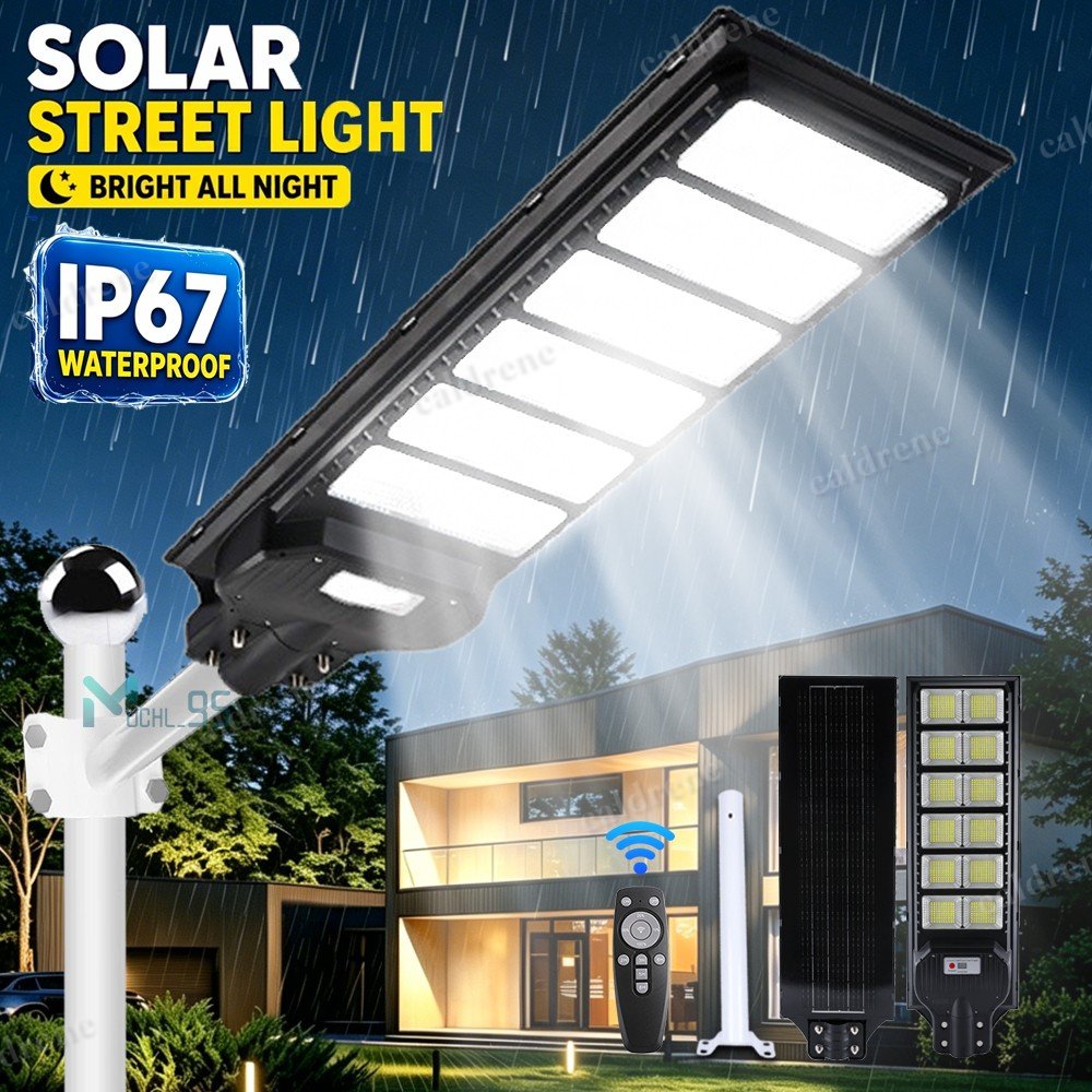 High Power Commercial Solar Street Light for Parking Lot and Yard – view 10