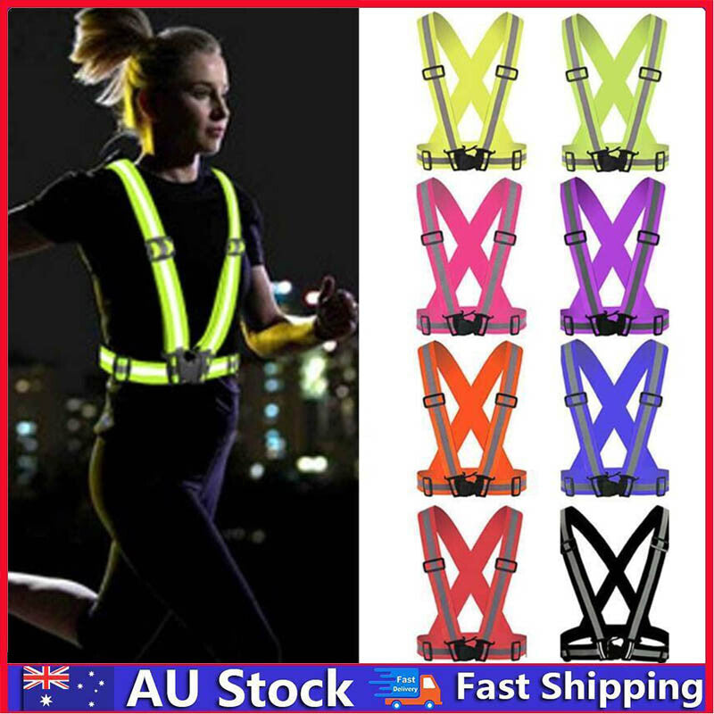 High Visibility Safety Vest for Cycling and Outdoor Activities