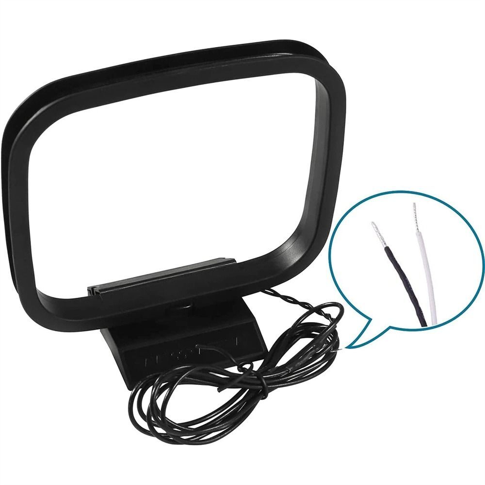 Indoor AM FM Loop Antenna for Enhanced Audio Reception