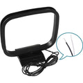 Indoor AM FM Loop Antenna for Enhanced Audio Reception