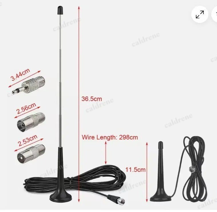 Indoor FM Radio Antenna for Enhanced Signal Reception – view 3