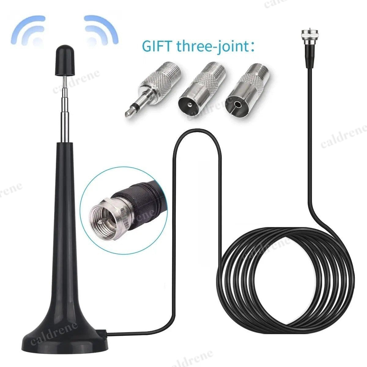 Indoor FM Radio Antenna for Enhanced Signal Reception – view 5