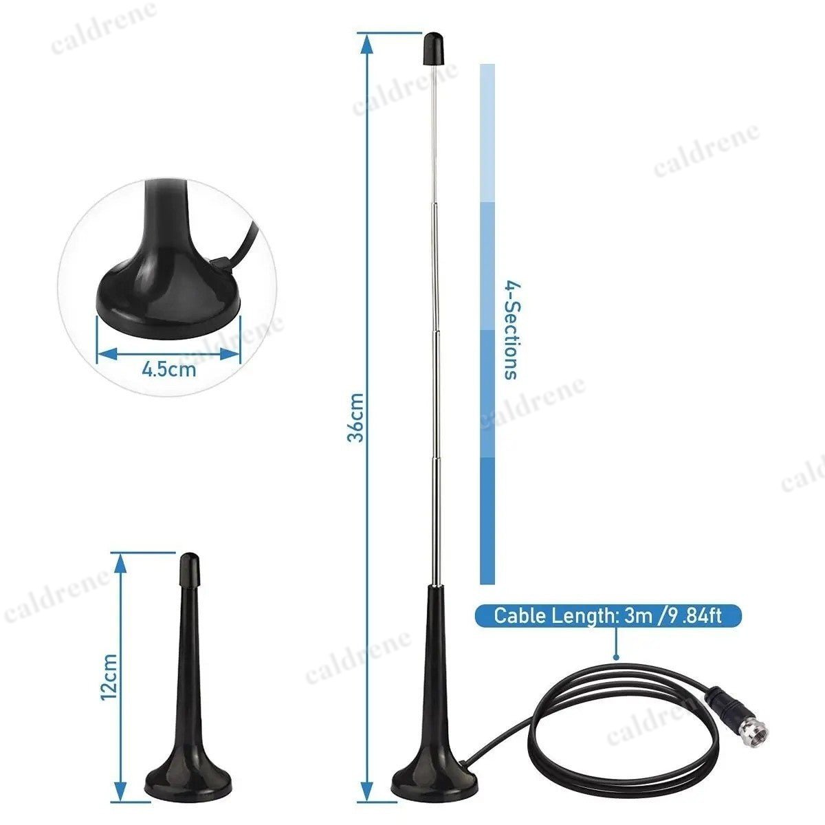 Indoor FM Radio Antenna for Enhanced Signal Reception – view 7