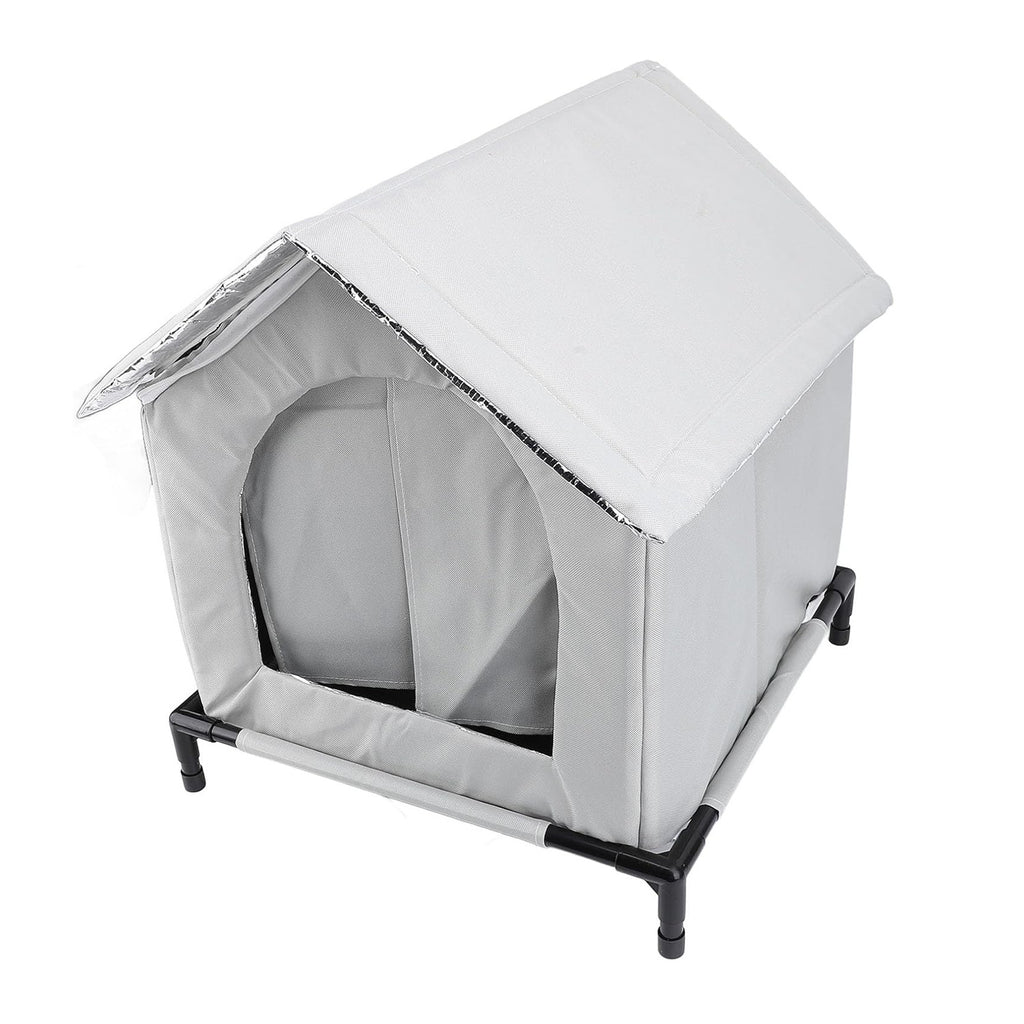 Insulated Heated Outdoor Cat House, Weatherproof