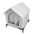 Insulated Heated Outdoor Cat House, Weatherproof