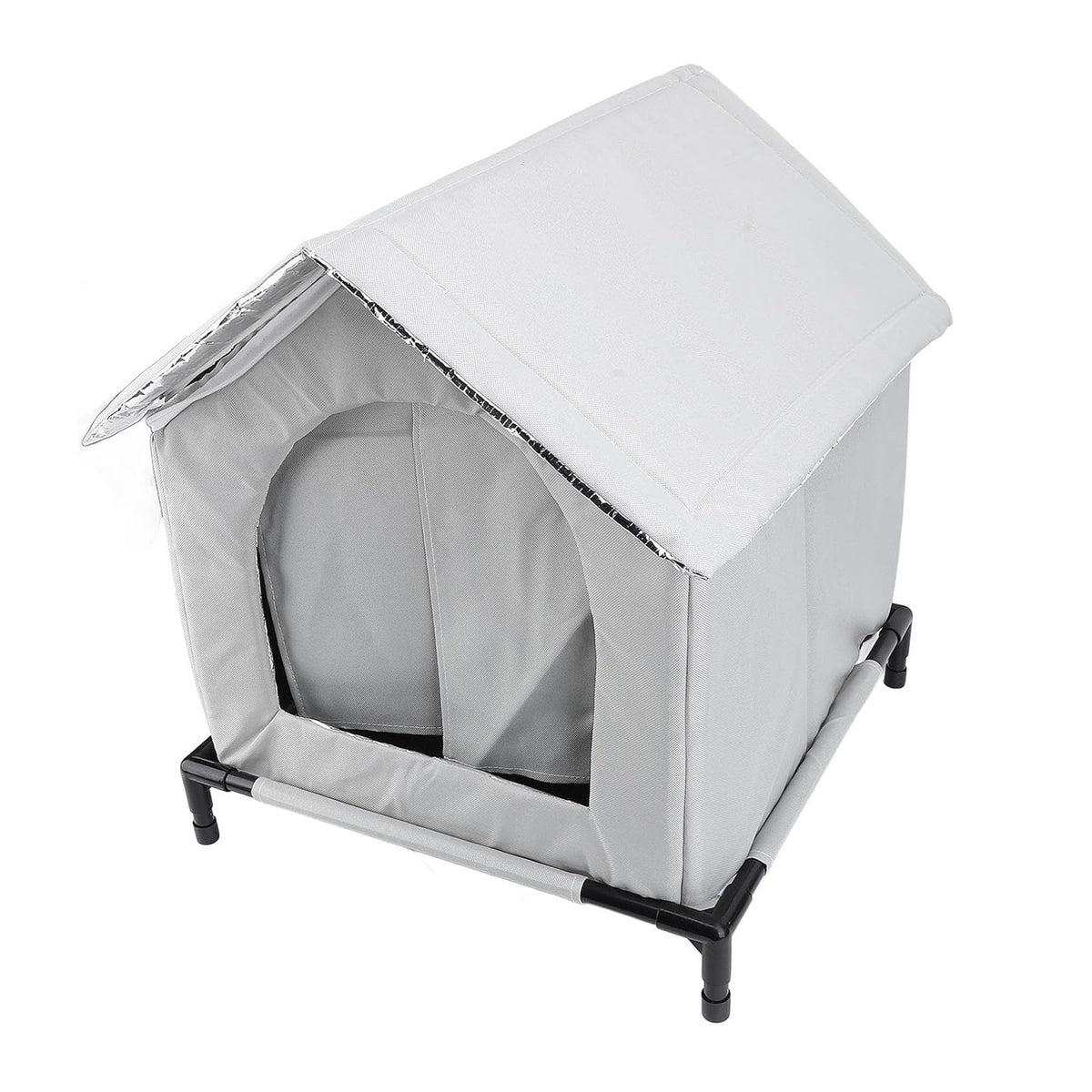 Insulated Heated Outdoor Cat House, Weatherproof