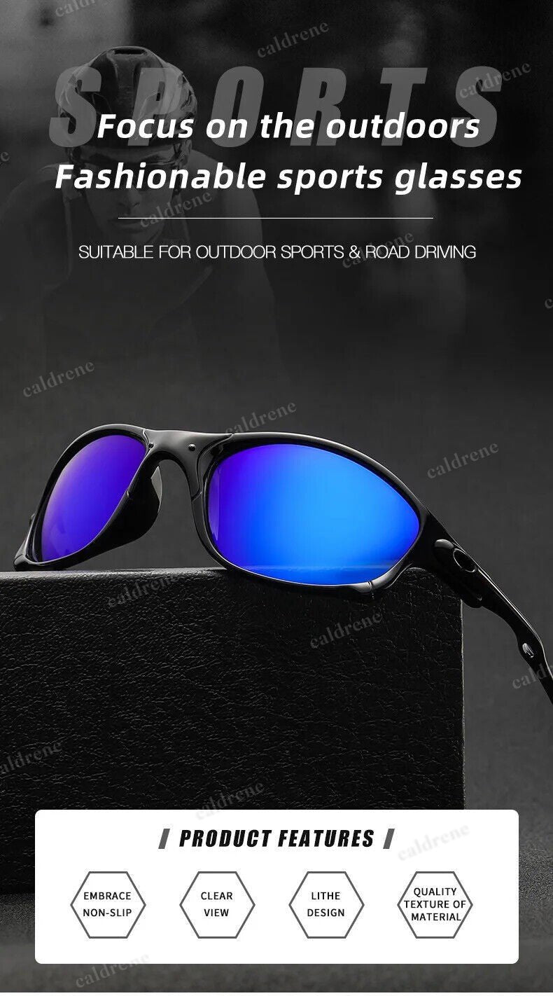 Juliet 1238 X-Metal Cyclops Sunglasses with Polarized Lenses – view 8