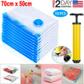 Jumbo Vacuum Storage Bags with Hand Pump, 10 Pack