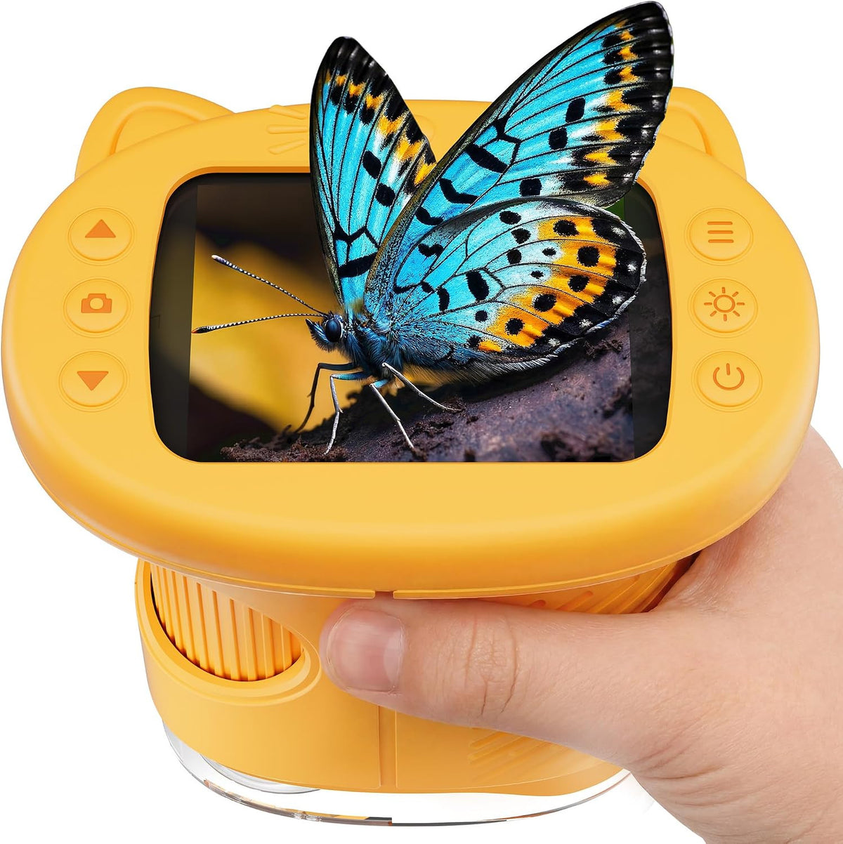 Kids Handheld 1000X Digital Microscope with 4K Screen