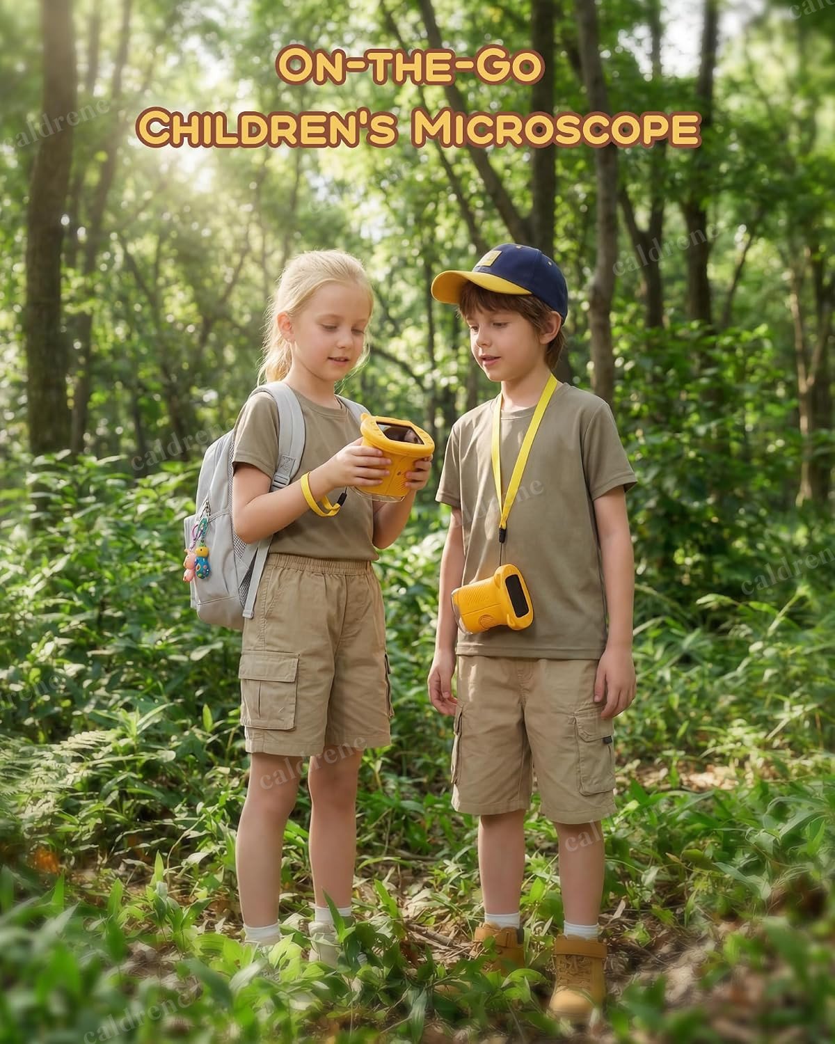 Kids Handheld 1000X Digital Microscope with 4K Screen – view 9