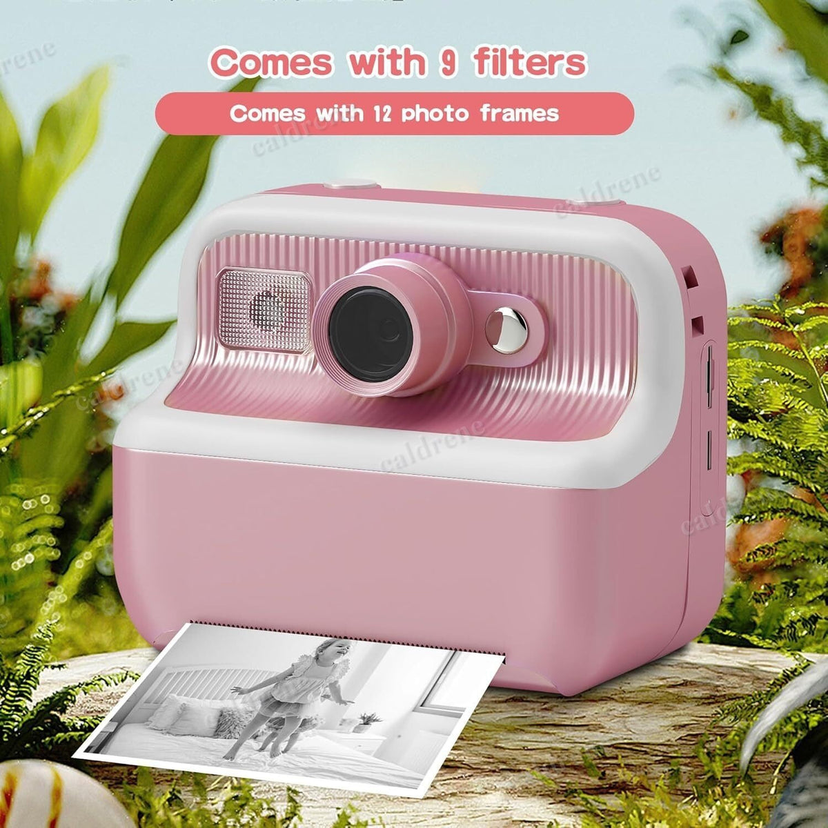 Kids Instant Print Camera 1080P with 3 Rolls of Paper – view 6