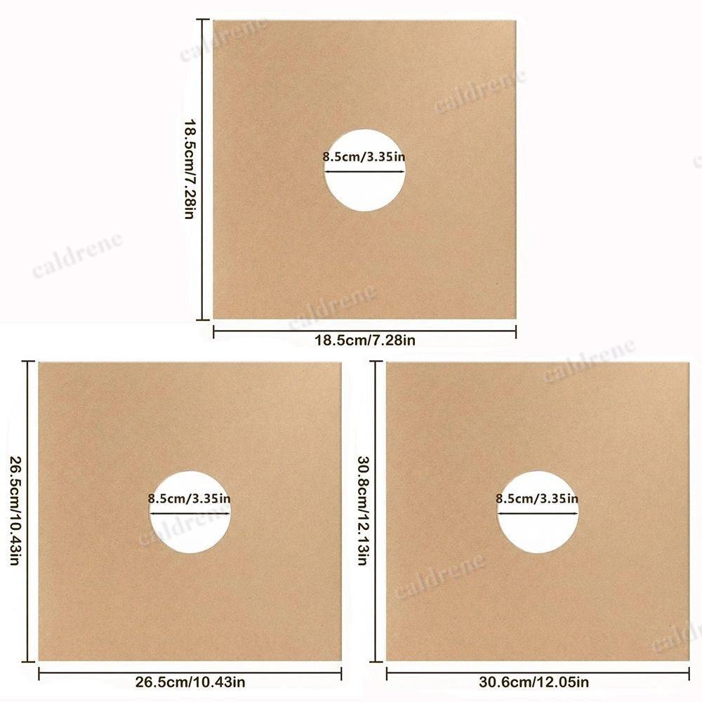 Kraft Paper Vinyl Record Covers for 7/10/12 Inch Records – view 2