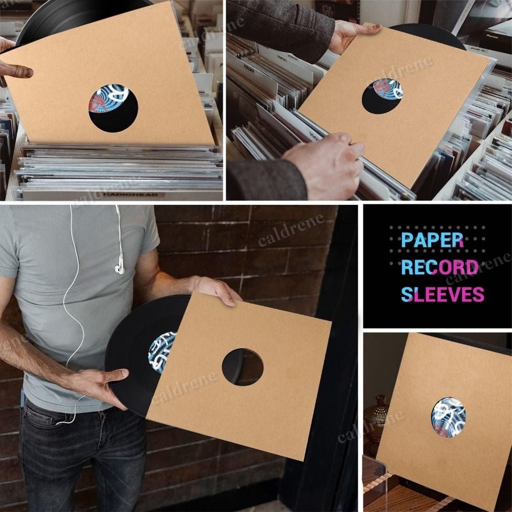 Kraft Paper Vinyl Record Covers for 7/10/12 Inch Records – view 4