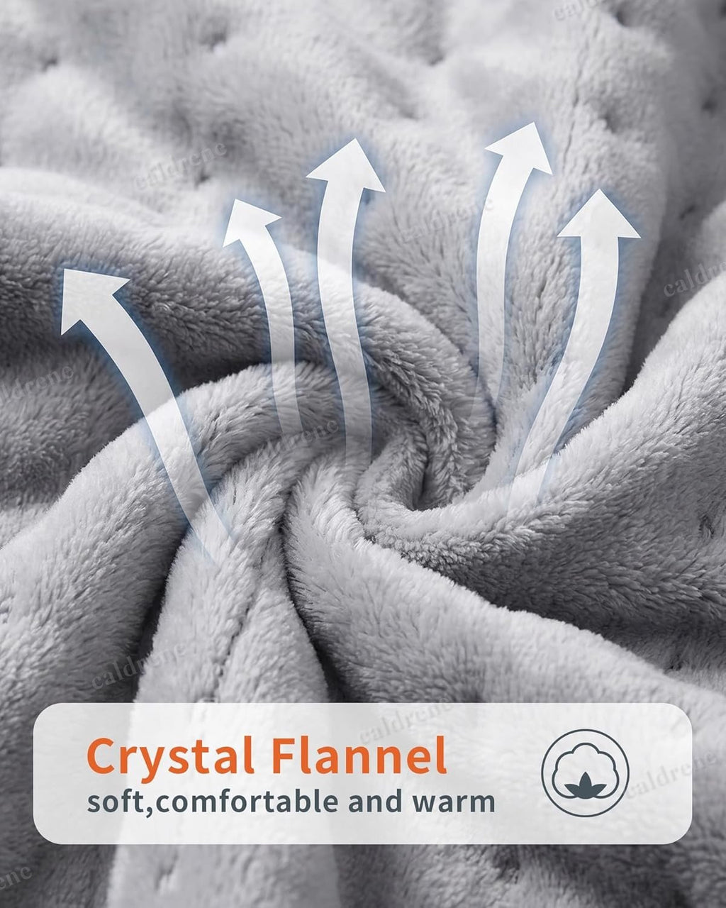 Large Electric Heating Pad with 9 Heat Levels – view 9