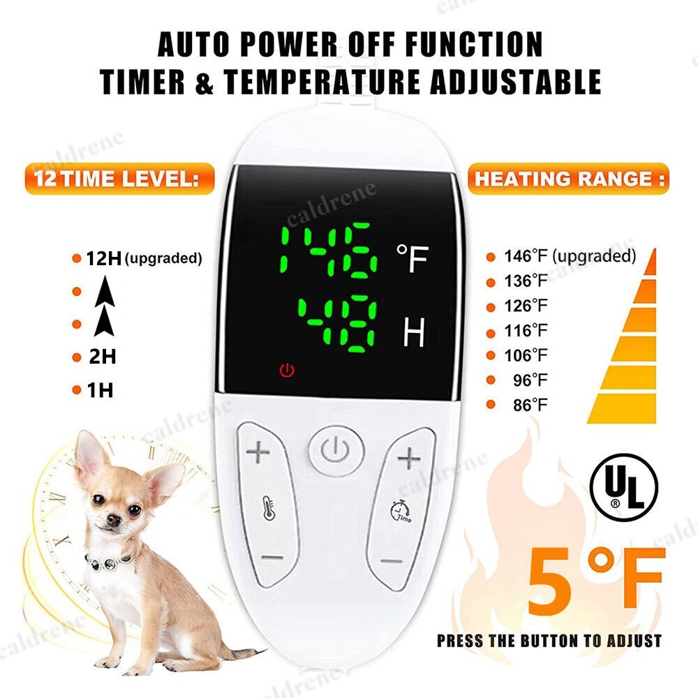 Large Waterproof Electric Pet Heating Pad Washable – view 7