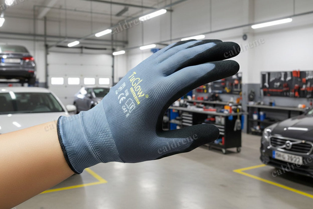 Latex Coated Grip Safety Work Gloves, 12 Pairs – view 3