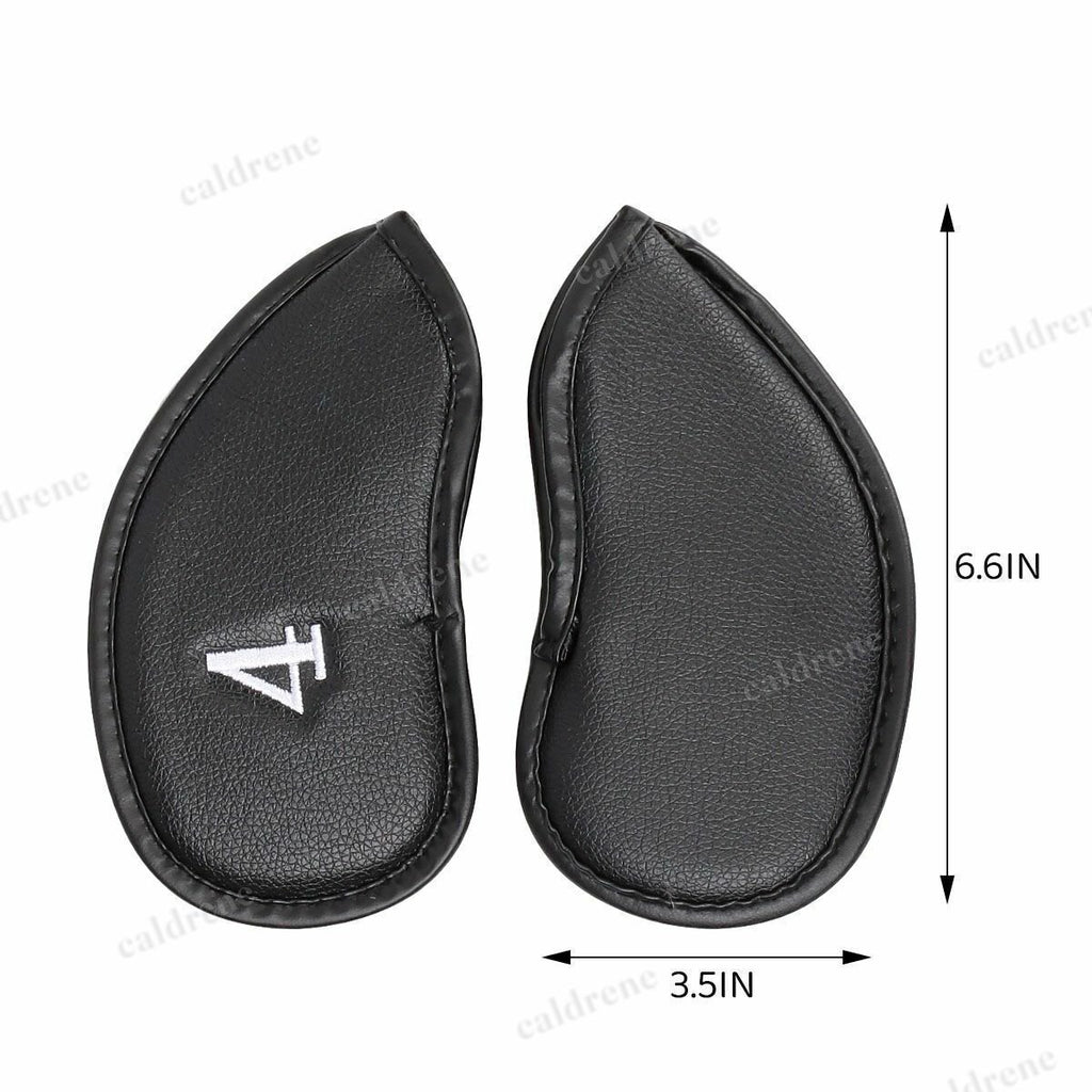 Leather Golf Iron Head Covers, 12 Pieces – view 8