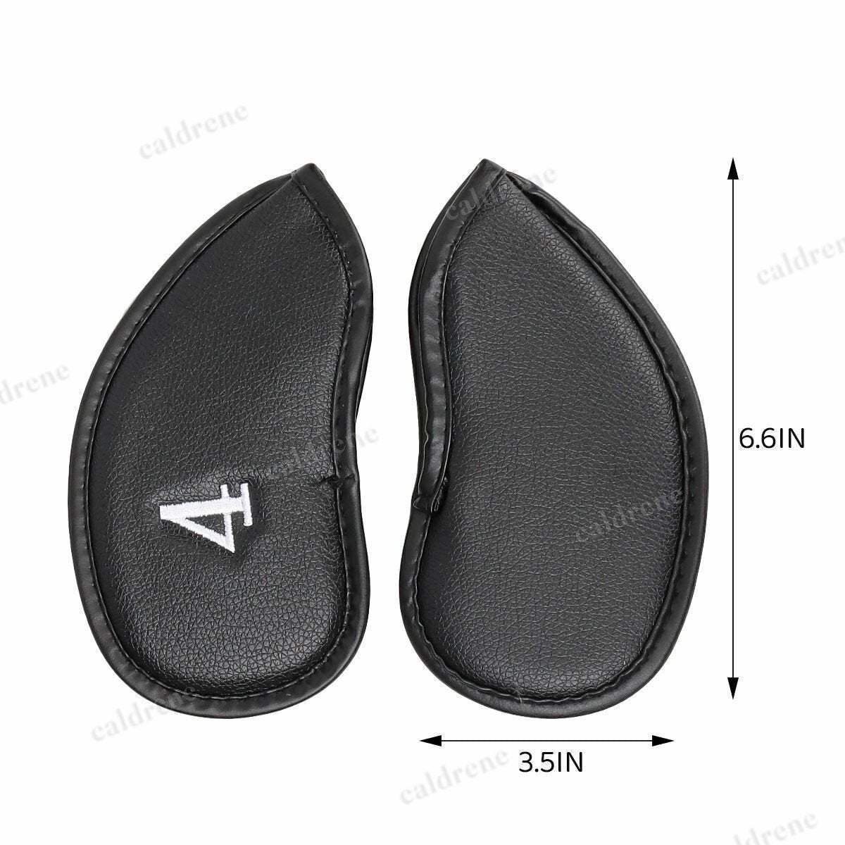 Leather Golf Iron Head Covers, 12 Pieces – view 8