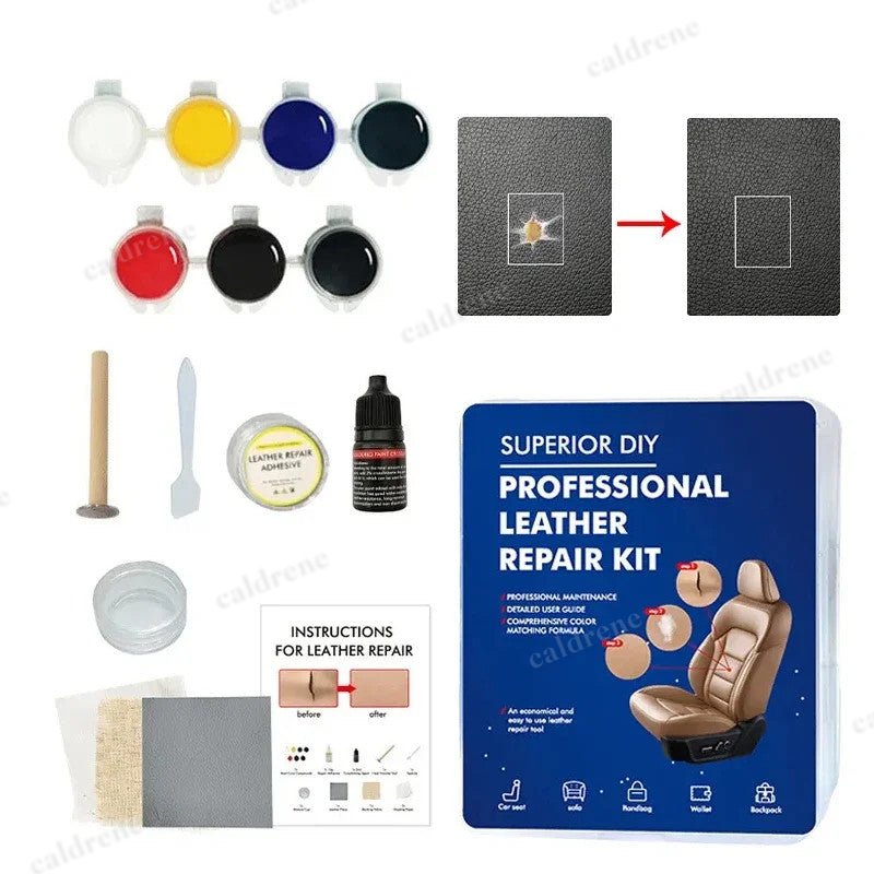 Leather Repair Kit for Car Seats and Furniture Restoration – view 2