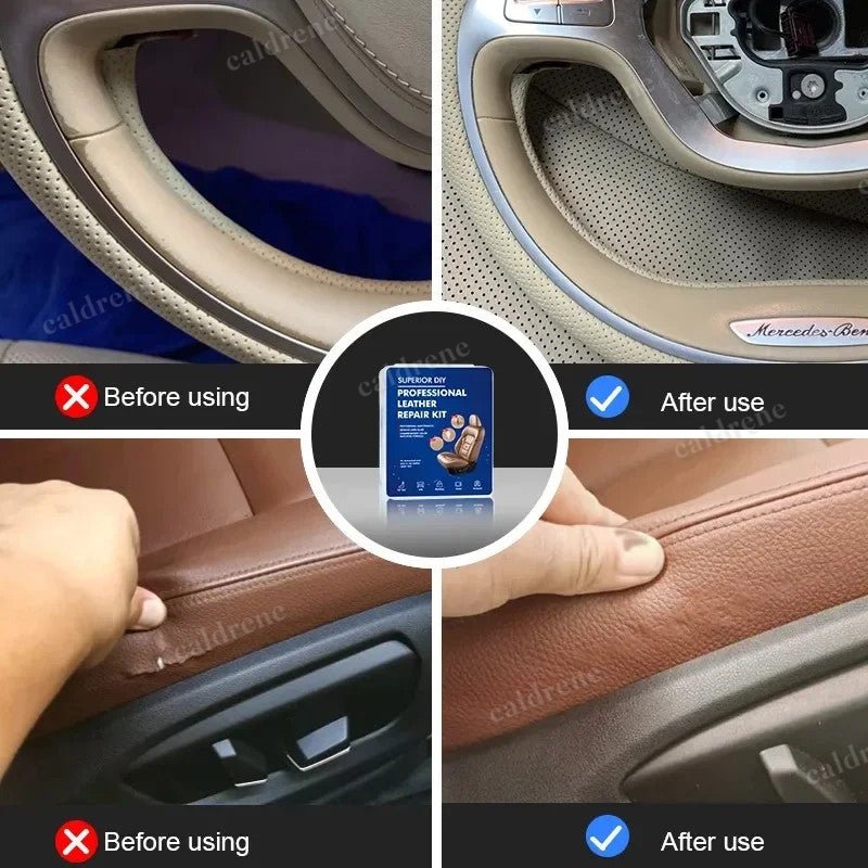 Leather Repair Kit for Car Seats and Furniture Restoration – view 3
