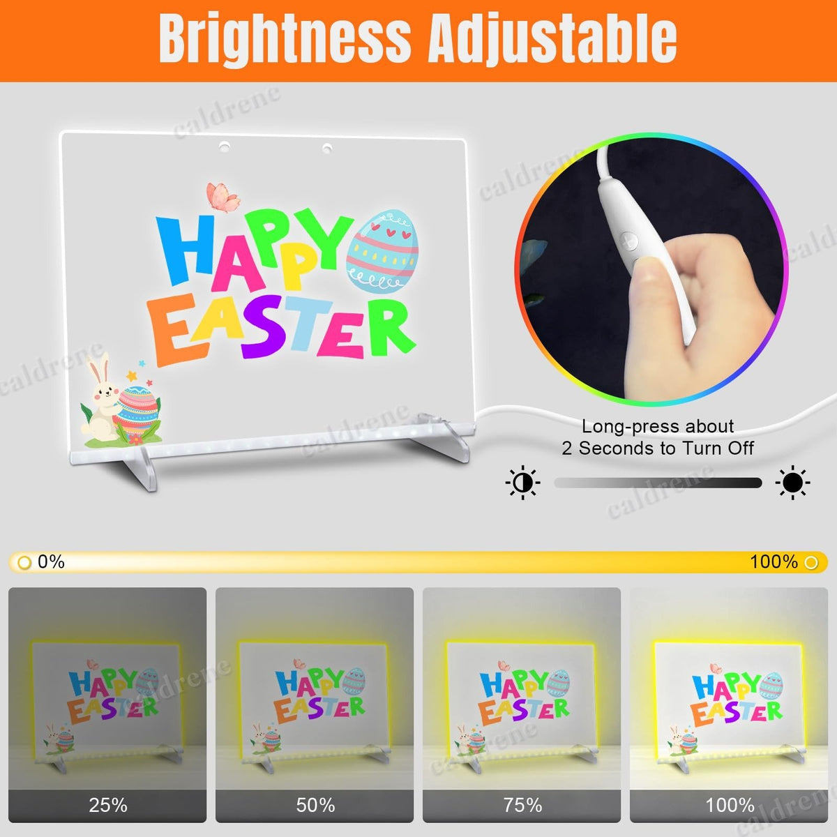 LED Drawing Board with 7 Highlighters – view 5