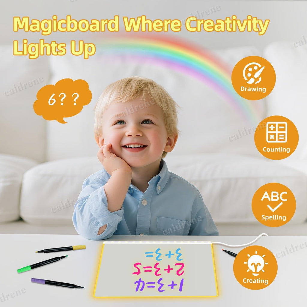 LED Drawing Board with 7 Highlighters – view 8