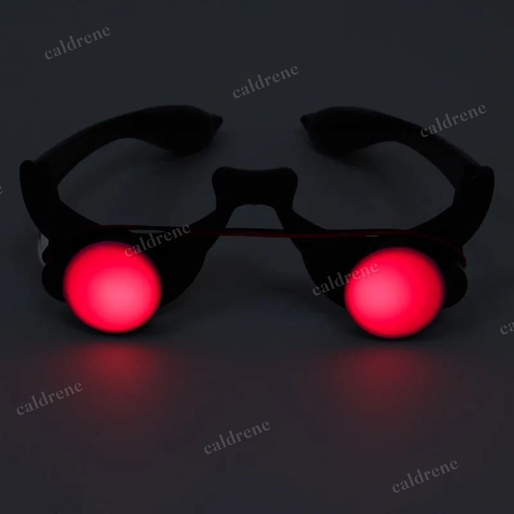 LED Eyewear Glasses with Red Luminous Eyes for Halloween – view 3