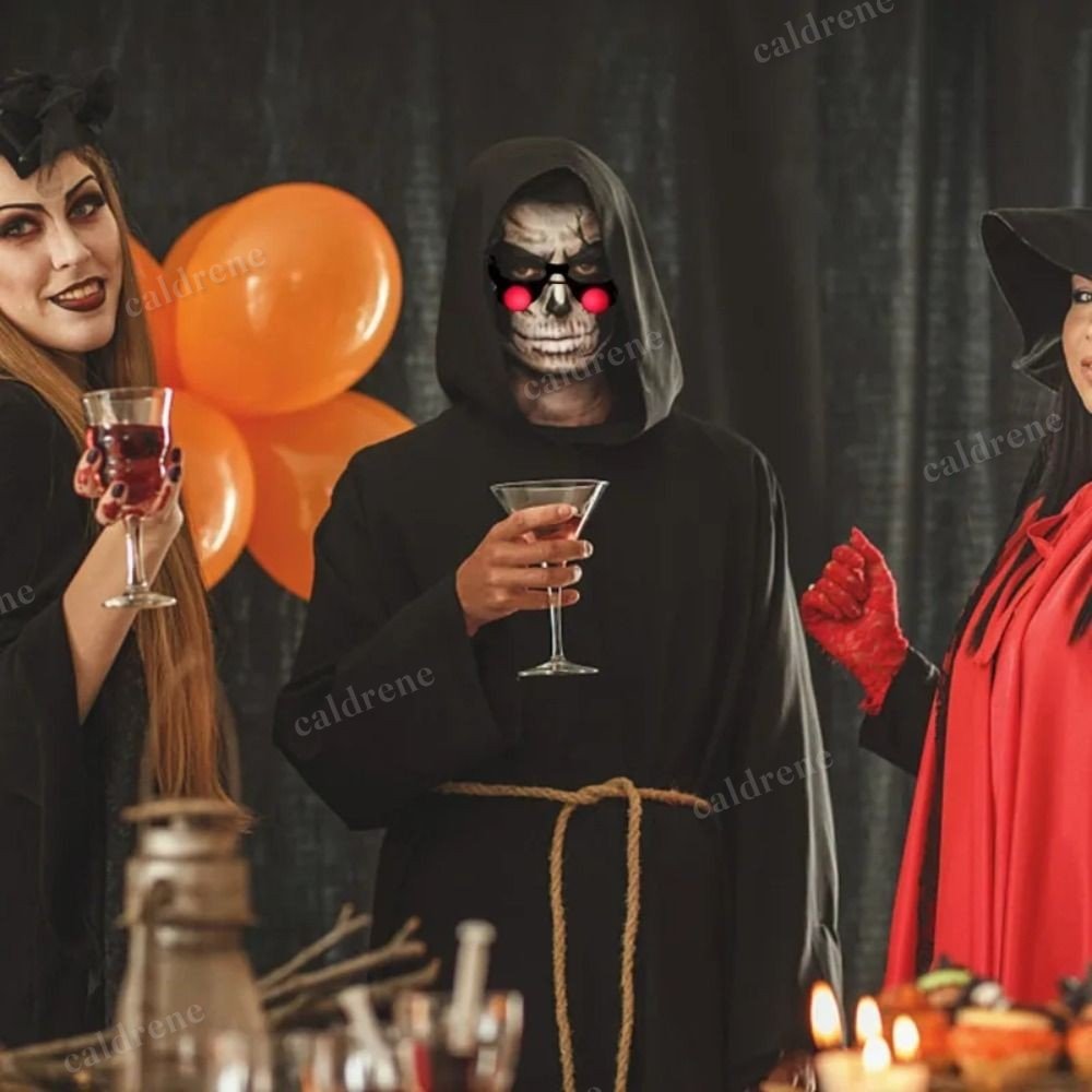 LED Eyewear Glasses with Red Luminous Eyes for Halloween – view 6