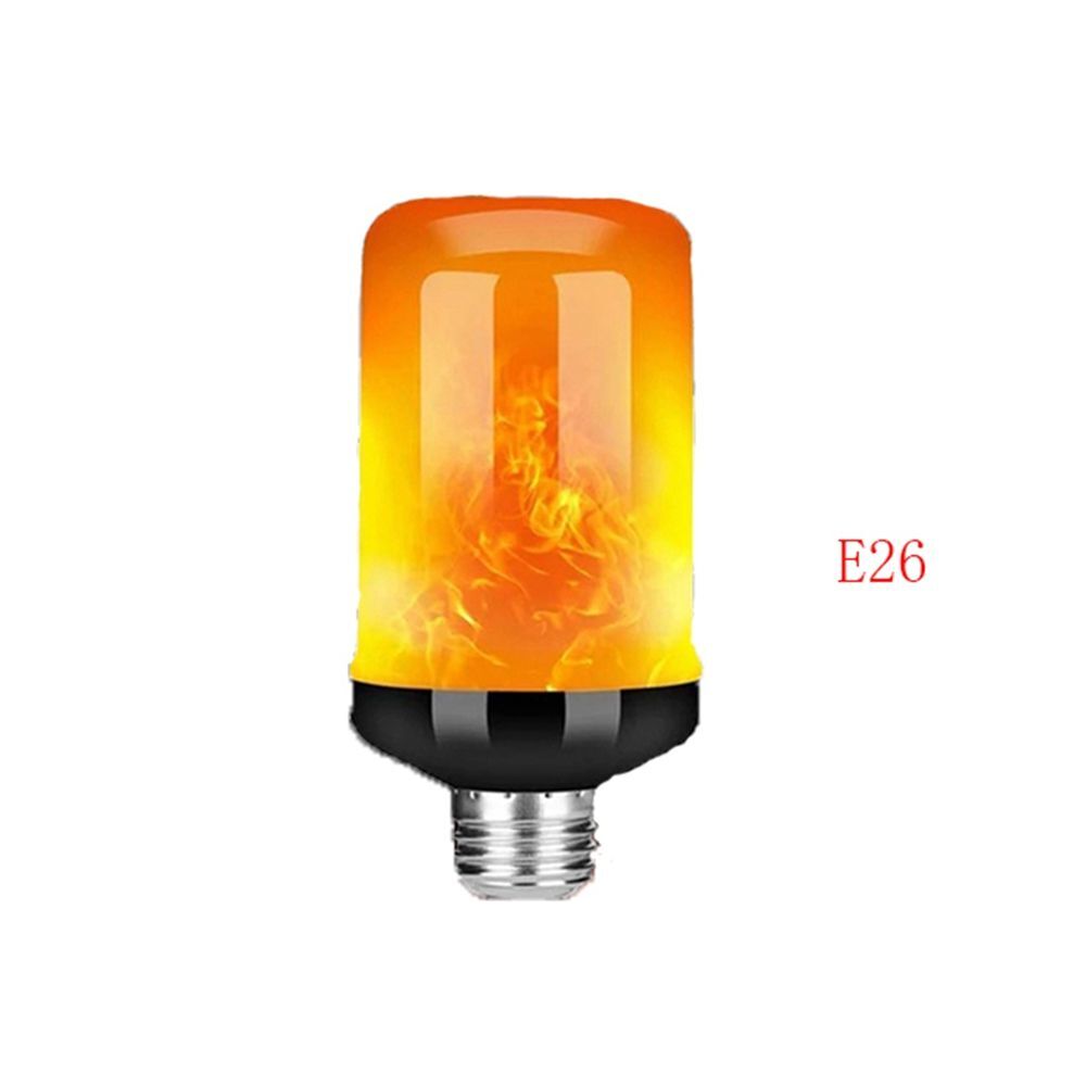 LED Flame Light Bulbs with 4 Modes for Parties – E26