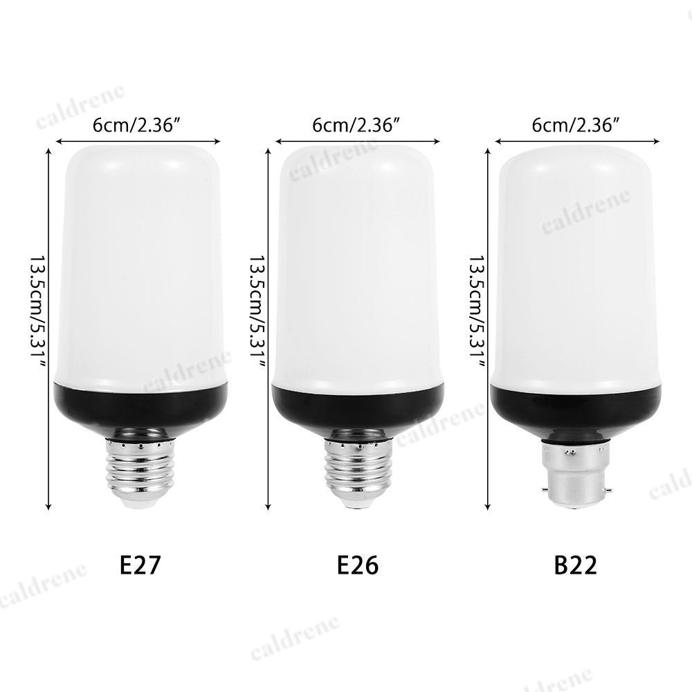 LED Flame Light Bulbs with 4 Modes for Parties – view 2