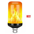 LED Flame Light Bulbs with 4 Modes for Parties – B22