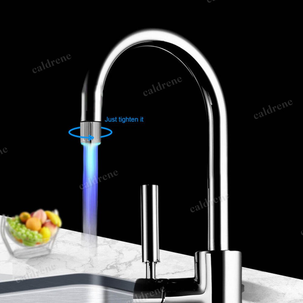 LED RGB Water Faucet Light Nozzle for Color Changing Stream – view 2