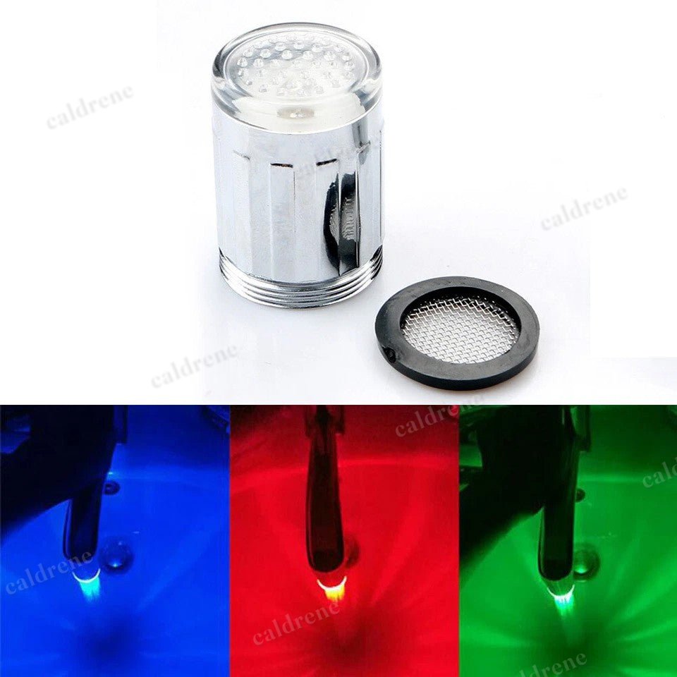 LED RGB Water Faucet Light Nozzle for Color Changing Stream – view 7