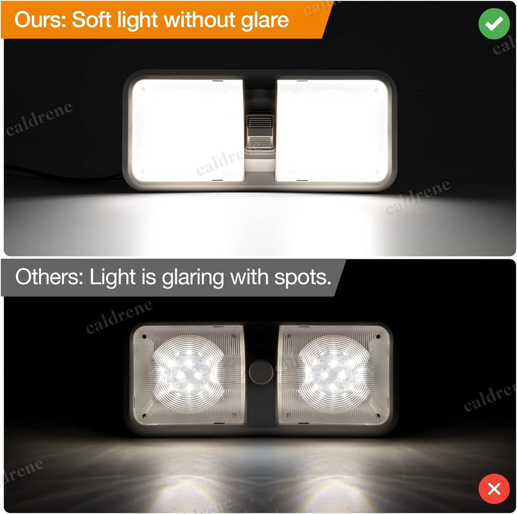 LED RV Ceiling Dome Light with Switch for Camper Trailer Boat – view 5
