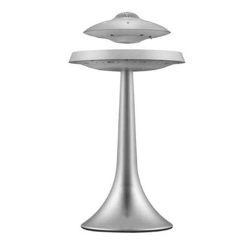 Levitating UFO Bluetooth Speaker Lamp with Wireless Charging