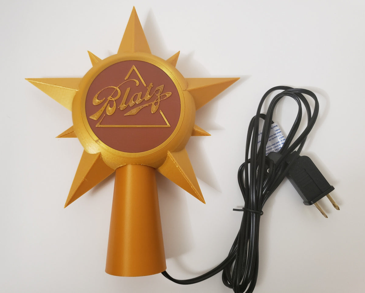 Lighted Christmas Tree Topper