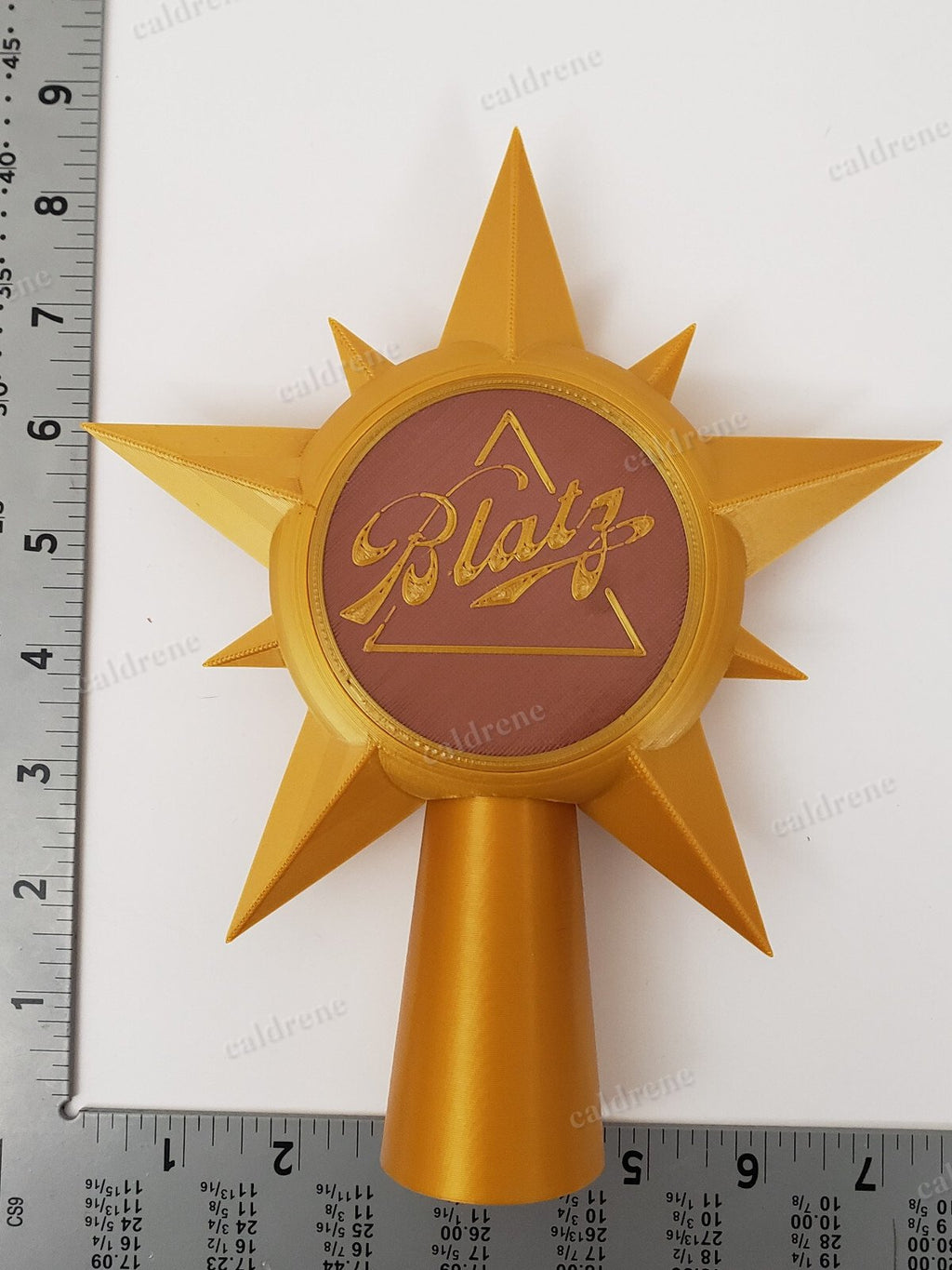 Lighted Christmas Tree Topper – view 3