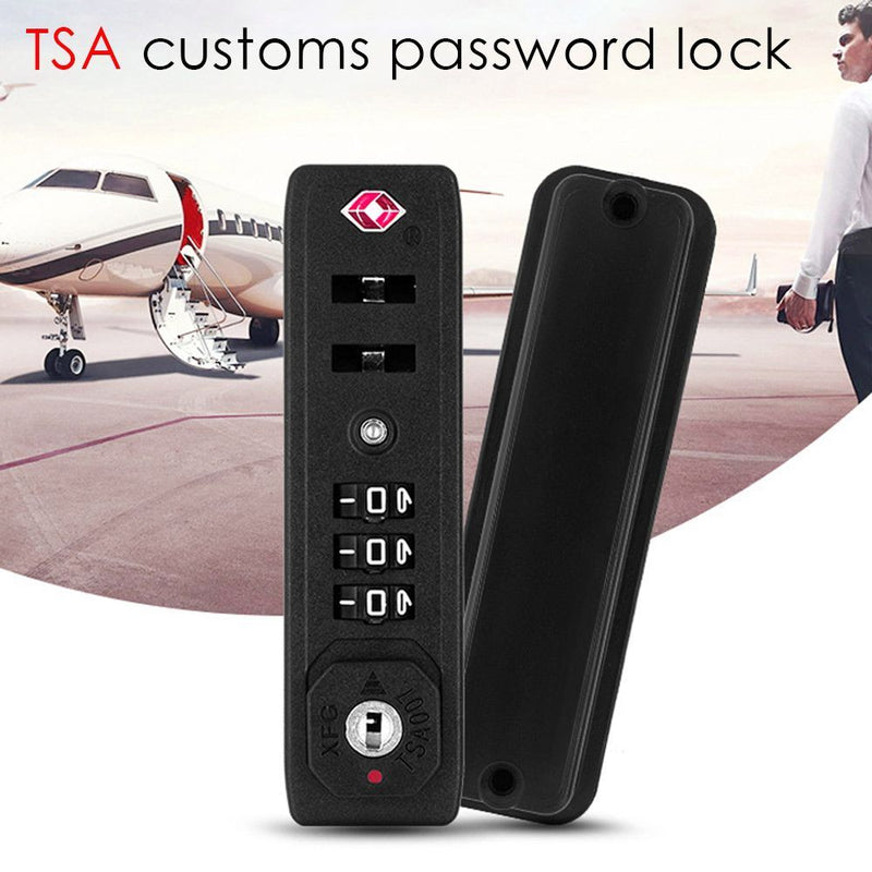 Luggage TSA Customs Lock with 3-Digit Combination – Caldrene