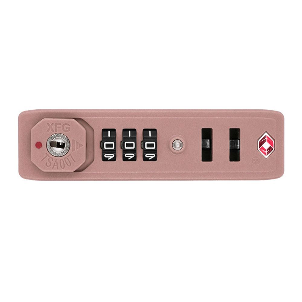 Luggage TSA Customs Lock with 3-Digit Combination – Rose Gold