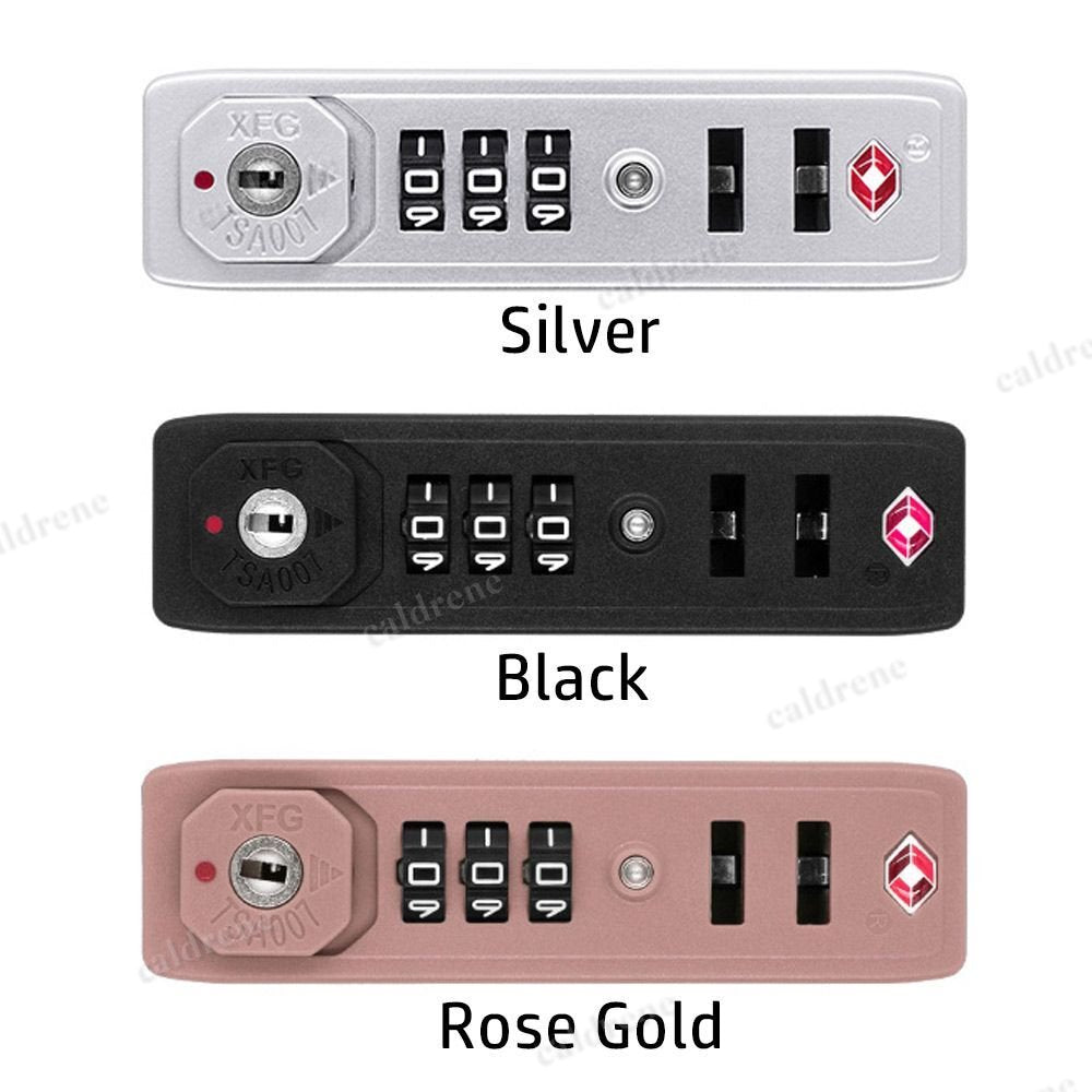 Luggage TSA Customs Lock with 3-Digit Combination – view 2