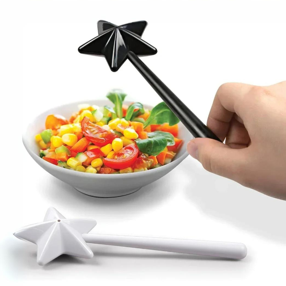 Magic Wand Salt & Pepper Shakers for Fun Seasoning