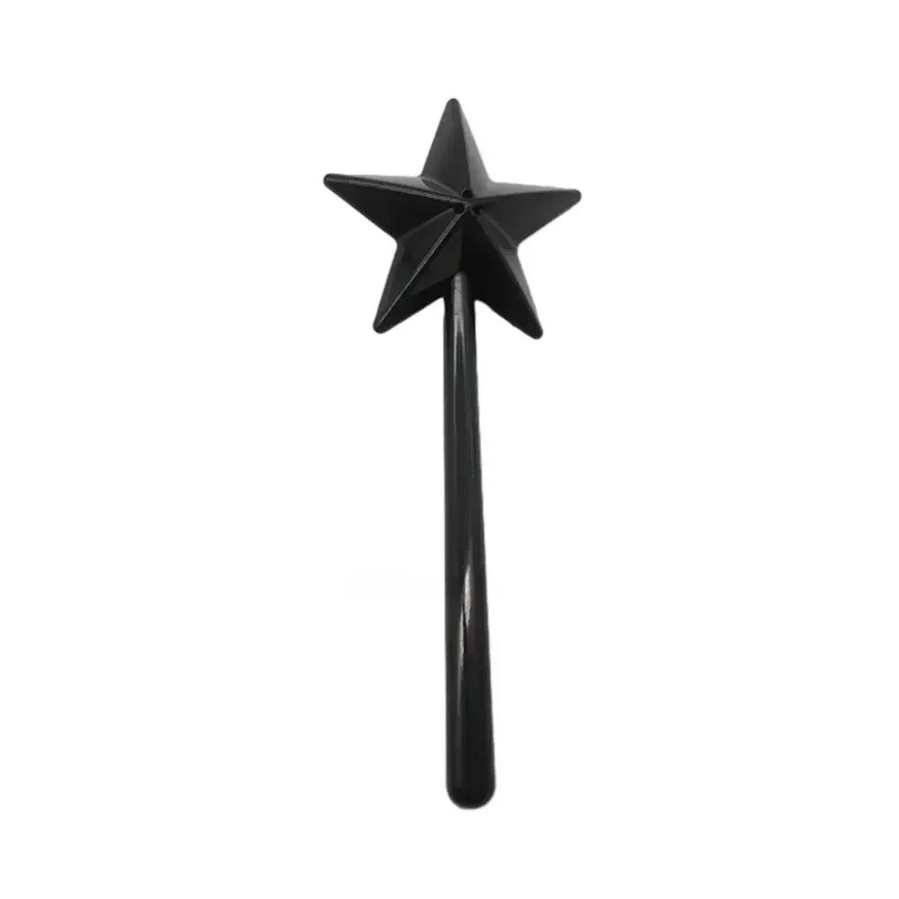 Magic Wand Salt & Pepper Shakers for Fun Seasoning – 1pc / Black