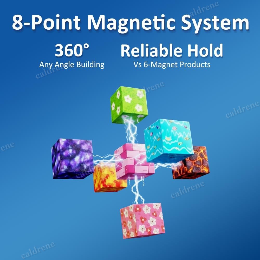 Magnetic Building Blocks 150 Piece STEM Toy Set for Kids – view 2